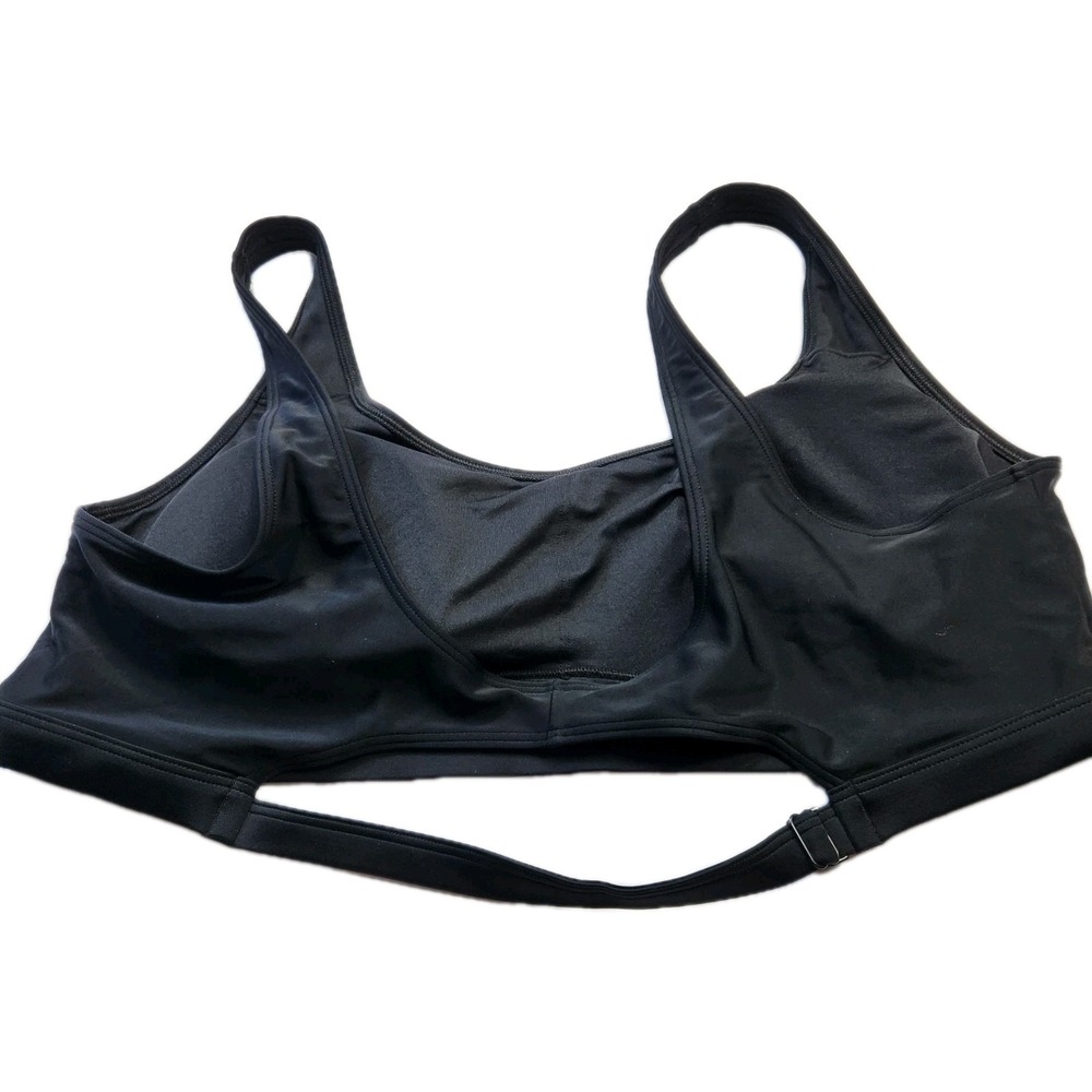 Old Navy Active Powersoft Sports Bra Women's‎ Size XXL Black Medium Support NWT - Picture 10 of 11
